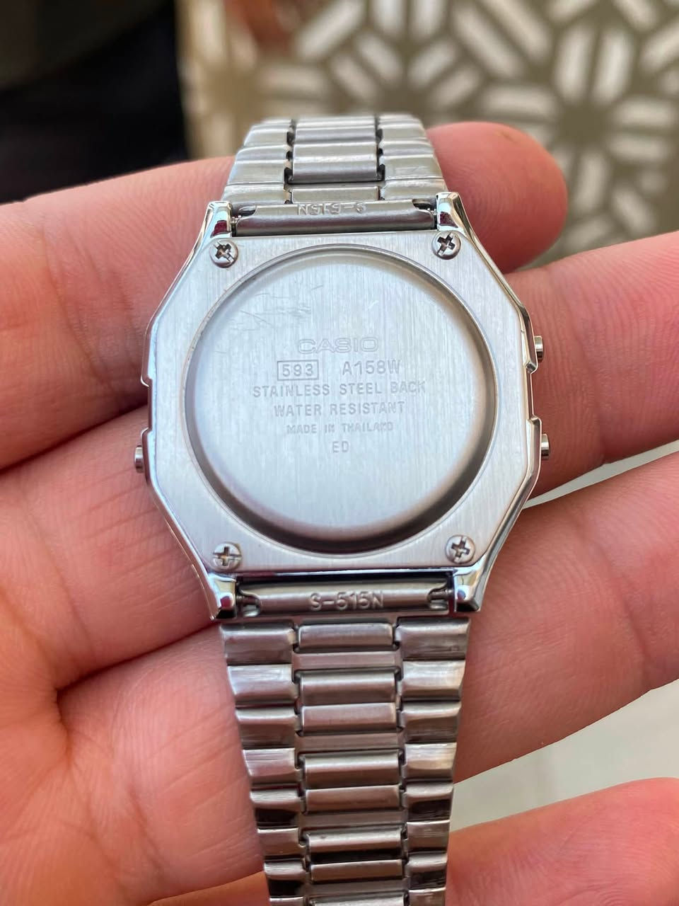 casio. a158 (اصلي. اصلي )
جديد مع علبه و ستاند الوكالة 
سعرها ٣٠ 
***********
