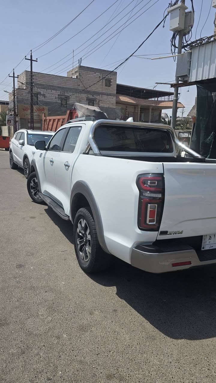 السلام عليكم
كريت وول باور خليجي (GWM Poer) موديل 2024 بانزين فول مواصفات luxury

السعر 148 ورقة

بيهه بارد جاملغ والبنيد مبدل وارباك دركه ودشبول طاك وتعديل بالعرضانيه وكله راجع بلادي ،بيك أب غنية عن التعريف، تجمع بين القوة والرفاهية العالية، نظيفة جداً وجاهزة للاستخدام.

المحرك: 2000 توربو

الگير: أوتوماتيك.

التبريد: ممتاز

اللون الخارجي: أبيض صدفي مميز.

المميزات والإضافات

فتحة سقف كهربائية.

شاشة كبيرة وكاميرات محيطية °360.

كراسي جلد كهرباء وتصميم مريح جداً.

دفع رباعي (4WD) مع وضعيات قيادة سبورد وايكو ومريح

بصمة تشغيل وبصمة أبواب.

نظام المساعدة على الركن وحساسات أمامية وخلفية.

إنارة LED أمامية وخلفية مع تصميم نهاري مميز.

ويلات كروم أصلية بحالة ممتازة.

اوتو ستوب

رادارات ذكية

مثبت سرعة

والكثير من المواصفات

حالة السيارة:

تم تجفيت المحرك بسبب ازمة البانزين وعدم توفر محسن ذيج الفتره ولله الحمد رجعت وكالة 

المكان البصرة/القبله

اتصال + واتس ***********
