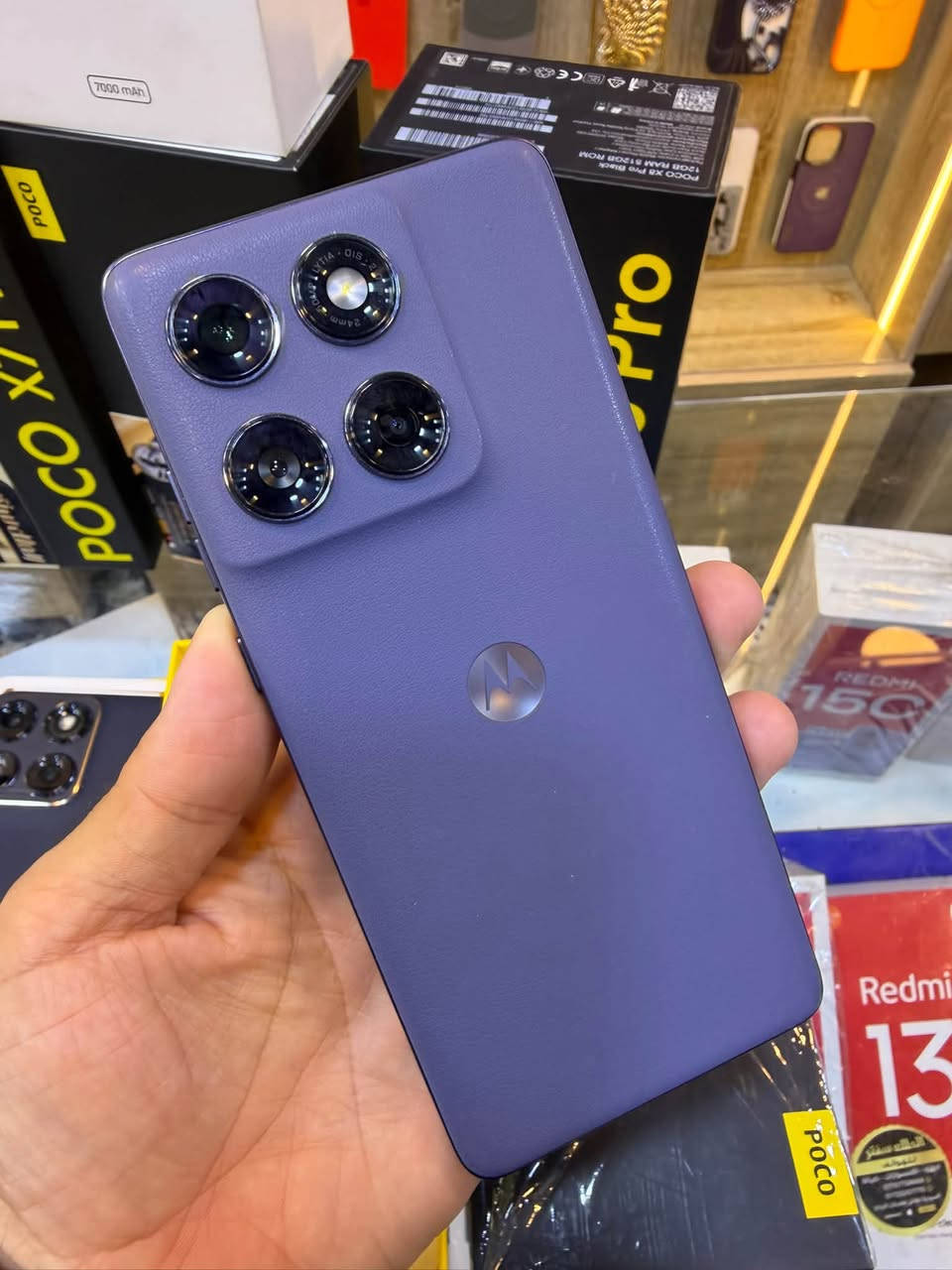 🔥 Motorola Edge 60 Fusion | مستخدم
256
📱 شاشة P-OLED منحنية 6.67 إنچ بتردد 120Hz

⚡ معالج Dimensity 7300

📸 كاميرا 50MP مع مثبت بصري OIS

🔋 بطارية 5200mAh وشحن سريع 68W

💧 مقاومة الماء والغبار IP68/IP69

✨ تصميم أنيق وأداء متوازن بسعر مميز!
الجهاز استخدام قليل
ملحقات الشاحن الاصلي فقط

السعر 300،000

📍 متوفر لدى الملك سنتر للهواتف 👑
***********
