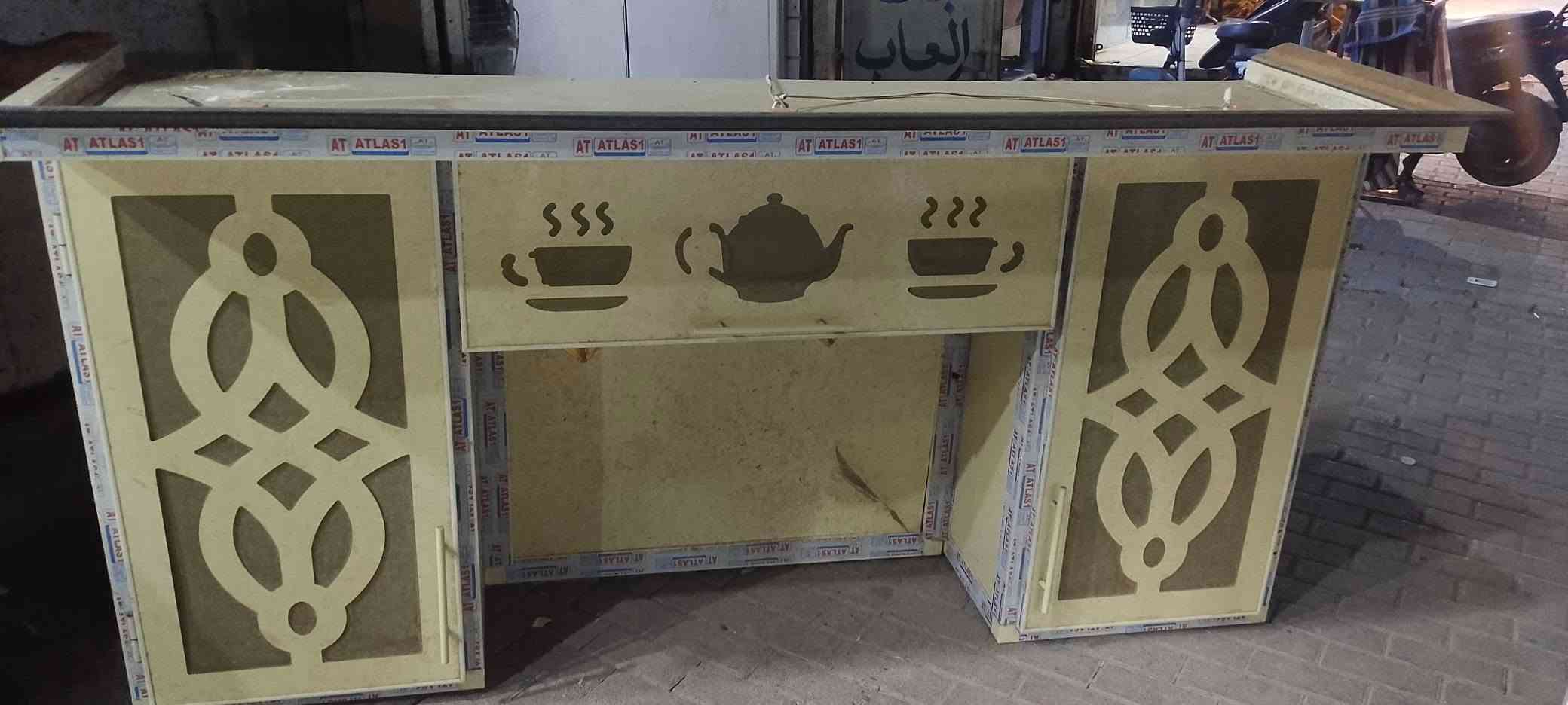 كاونتر مرمري • ٦ قطع • مدينة الصدر