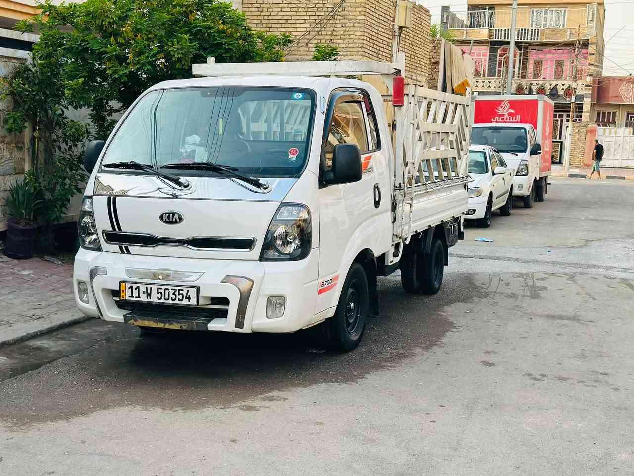 اللهم صل على محمد وآل محمد
كيا 2700 موديل 16 سيارة جاهزه للاخير

تبريد ثلج تدفئة الجام مغلف عازل حراري  بدون اي نقص مكفوله من الضربه والصبغ عدا اقل الشبر بارد جوه الربع وتكحيلات بسيطه رقم بغداد تحويل ثاني يوم 

سعرها 108 وبيها مجال حك جيه 

مكاني بغداد ***********
