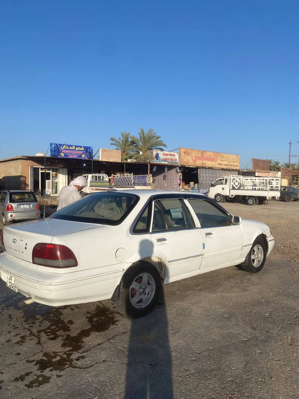 سلام عليكم للبيع سياره دايو برنس كير محرك خير من الله والباقي شوفت العين موديل 96 السعر 29 وبيها مجال حك الجيه مكان السيارة مكيشيفة ‏‪***********‬‏
