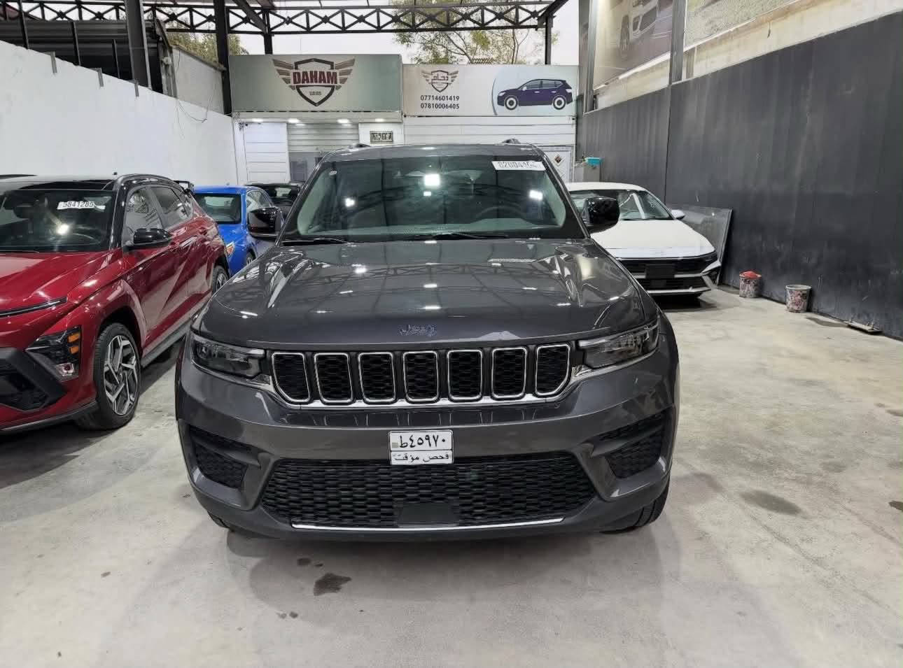للبيع او مراوس
 جيب لاريدو 2024 
ماشية 9000 ميل فقط 
3.6 v6 دفع خلفي
بصمة تشغيل وابواب 
شاشة  ابل كار بلي 
شاشة عداد سرعة 
مقاعد امامي كهرباء 
تحكمات سترين فول 
شاشة اعطال  
رادار امامي خلفي جانبي 
تحديد مسار 
لدات امامي خلفي 
ويل حجم 20 
مانع انزلاق 
خروج عن مسار 
‏Auto stop  
نظام sport
صدر كامل جديد 
سيارة جاهزة  
سعر 22.500$$ بدون رقم 
مكان سيارة زيونة معارض ملعب شعب 
*********** 
***********
