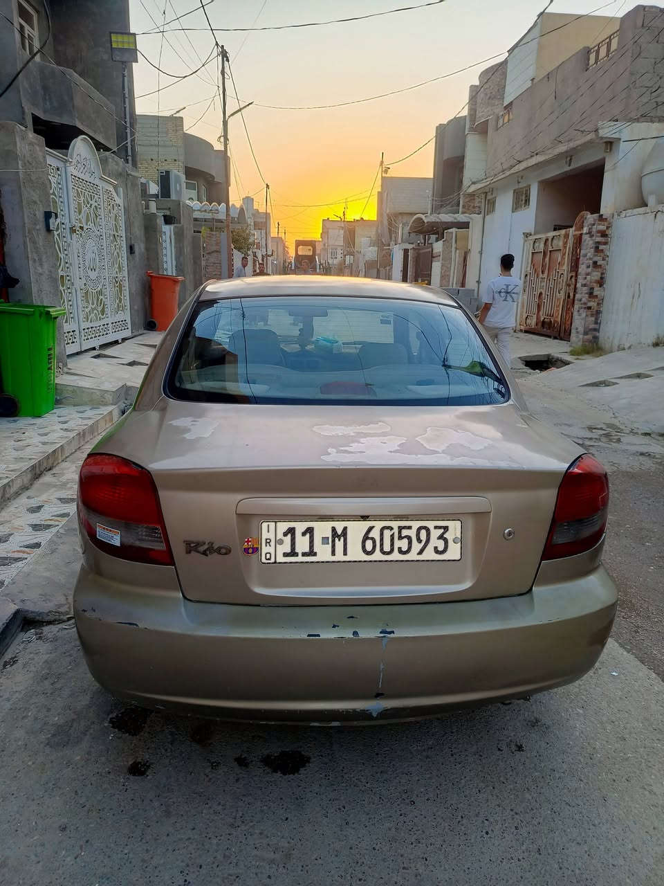 سياره كية ريو 2003 اتو رقم دولي بسمي ثاني يوم تحويل سياره مال جناي صبغها بلادي العنوان ديالى بعقوبة حي المعلمين سعرها 43 وبيها مجال اتصل عل رقم***********
