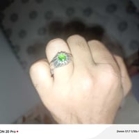 فضة • قياس ٢٤ • زمرد