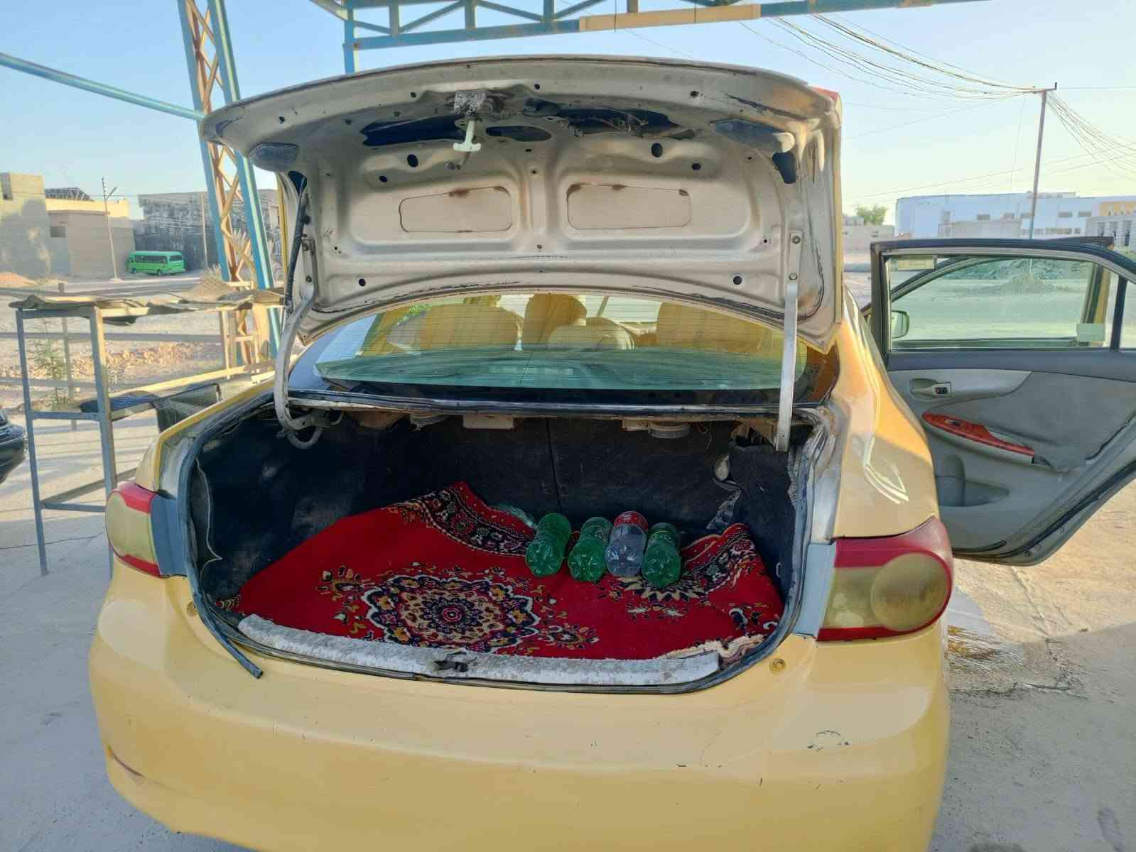 السلام عليكم للبيع كورلا موديل ٩ رقم بغداد دولي بسمي شرط التحويل كير شرط محرك شرط الضرر قطعتين جاملغ خلفي  وجاملغ امامي تبريد شرط صدر جديد السعر ٧٥ وبيها مجال قليل اني مكلف بالنشر هذا رقم صاحب السيارة مكان السيارة تكريت  ***********
