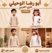 من رخصة الادمن  محل ابو رضا للزي العربي  سوق الثعالبة الحديث للاستفسار...