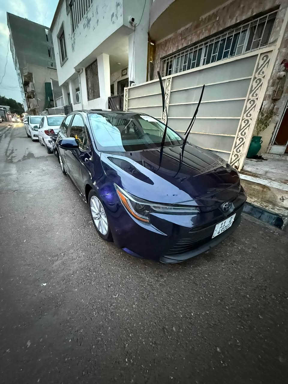 كورلا موديل 2023LE ياباني اصلي وارد امريكي مكينة 2000
لحادث كما موضح بصور صبغ وتبديل جاملغ عكس السايق + جزء قليل من البنيد على كد الحادث مصبوغ وصار عندي جاملغ خلفي جهةًالسايق موضح بل صوربي ظخة بسيطة
  محرك گير كفالة عامة
 رقم بغداد باسمي
المواصفات
بصمة تشغيل عن بعد
رادار امامي ‼️
تحديد مسار + سياقه ذاتيه 
مانع تصادم 🚳 توقف ذاتي 
لدات اماميهLED 
لايت زينون بلادي عالي ناصي 
شاشه كبيره تدعم 📱=✓
Android Auto/car play 
كاميرا خلفيه 📷
تبريد لمس بيانو 
نظام 🍃 eco
هند بريك بصمه كهرباء ⚡
اوتو هولد⭕ 
مانع انزلاق ⛔
فول تحكمات ستيرن 
كروز مثبت سرعه 
شاشه ضبط واعطال بل دشبول 
منافذ 12V/ ⚡/تايبسي/USP
حساسات اطارات 
مكان السيارة : بغداد الاعظمية
السياره ماشية :30 الف كيلو متر مو ميل
السعر :145 ورقة
للاتصال : ***********
