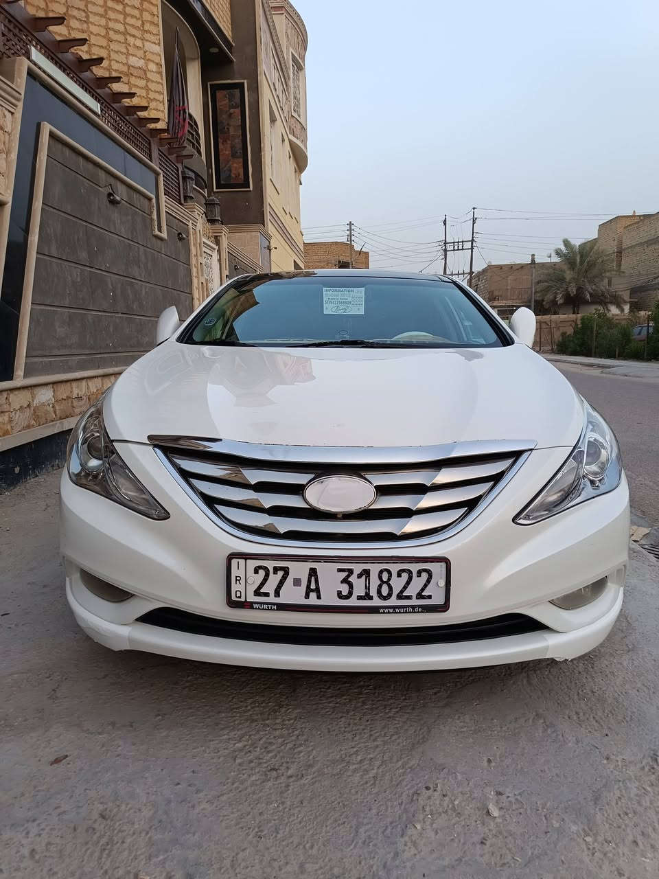 سلام عليكم 
هونداي سوناتا 2013
وارد أمريكي فول مواصفات(LIMITED) 
ماشيه 257mi
رقم ذي قار إنكليزي باسمي
سنويه ل 2033
مواصفات فول بصمه كشنات جلد
كشنات تدفئه وتبريد 
شاشه وكامره سماعات(Dimension)
تبريد قطعتين 
مكينه وكير وتبريد 
تخم تاير باتري
حداديه كلهن جاهزات
ادامه كامله للسياره
لايت عالي زنون
الكهربائيات كله جاهزه 
السياره جاهزه على آخر حبايه ومابيه أي نقص
ضرر السياره رشات صبغ مع تبديل بدون دواخل أبد وبدون ايرباك حادث السياره كلير أثر جراد وصبغ قليل طخات سونار موجود بل منشور 
سعره 98 وبيه مجال مكاني ناصريه مركز
رقمي ***********
