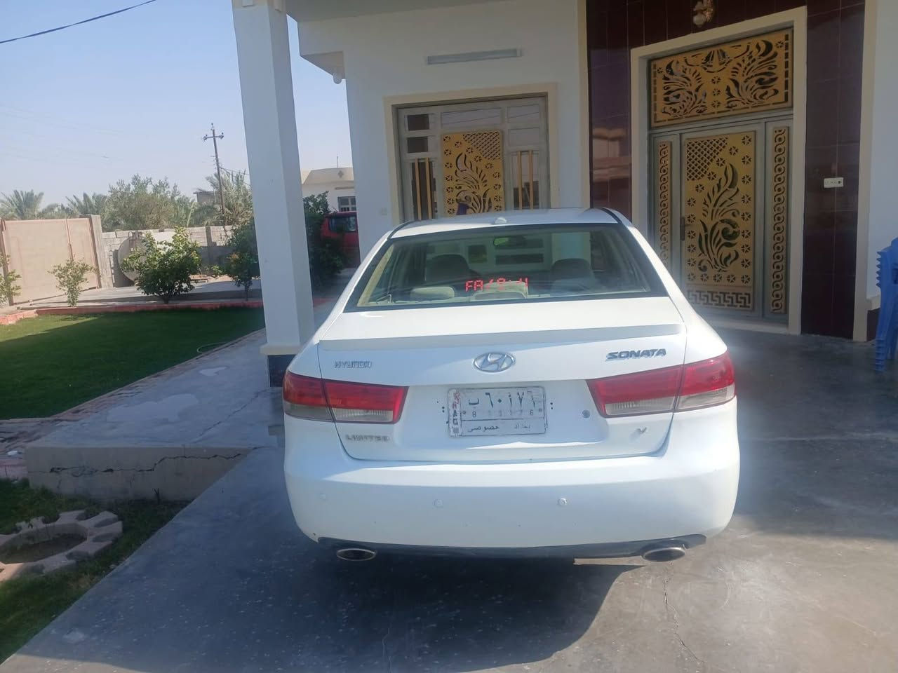 للبيع سوناتا موديل 2008 رقم بغداد سته سلندر فول مواصفات فتحه  صبغ حزام شواصي مكفوله تخم تاير صدر جديد تبريد ثلج السعر 80 بيه مجال المكان الكرمه الشهابي الشراي يتصل ***********
