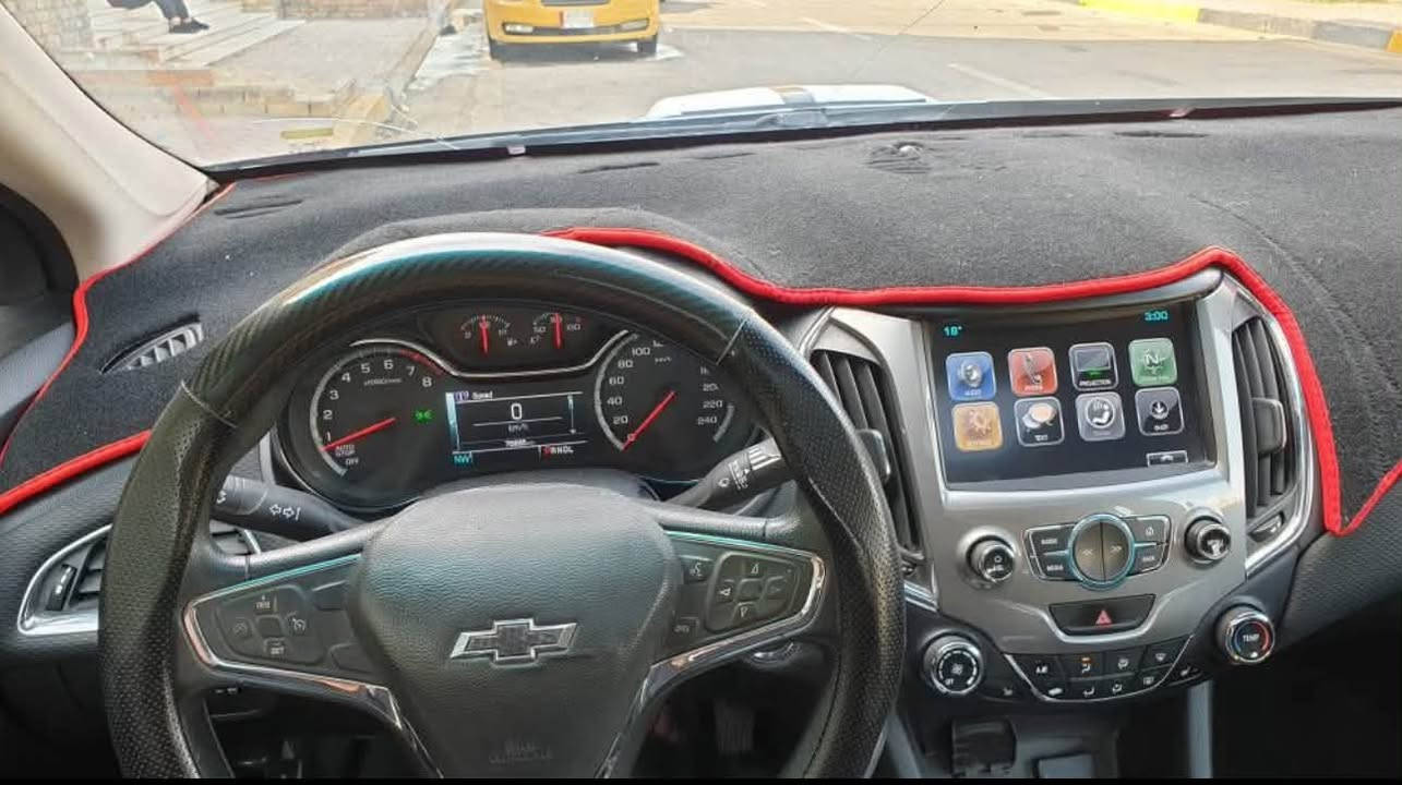 السلام عليكم ... مستعجل عالبيع
Chevrolet Cruze RS 18
فول مواصفات :
تشغيل بصمة + بصمة ابواب
تشغيل عن بعد
شاشة عداد ملونة 
رادار بالمرايات الجانبية 
شاشة كبيرة تدعم ( android Auto , Ios)
كاميرا
فتحة سقف
حساسات 360 درجة
ويل كب تو سايز رياضي
تزويد شوتة وفلتر رياضي+ تعديل عالتيربو + برمجة 
دبل كزوست صوتها كلش حلو
مابيها لا خطأ ولا كلوب سيرفس 
السيارة جاهزة للاخير شرط متصرف عليها
رقم سليمانية تريد تحويل تريد وكالة ماعندي مشكلة 
مكاني بغداد / ‭***********‬

السعر 90
اي غرامة او نقص بالسيارة ينخصم من المبلغ
اليحب يشوفها ينورني للبيت وبالعافية ع ياخذها
