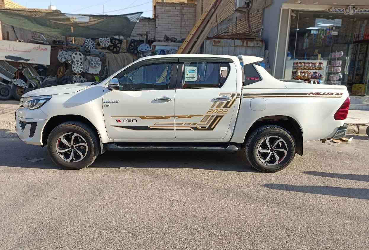 🔥 للبيع تويوتا هايلوكس TRD V6 موديل 2020 🔥
🚘 Toyota Hilux TRD V6
📅 موديل 2020
⚙️ مكينة 4.0 V6 – 6 سلندر
💪 235 حصان تقريباً
🔄 قير أوتوماتيك 6 سرعات
🏔️ دفع رباعي 4×4
🔒 دبل + دفرنس خلفي
⛽ تانكي 80 لتر
🛞 ويل TRD
💡 LED
📷 كاميرا خلفية
🎛️ تحكم بالمقود + Cruise Control
🔑 Smart Key / تشغيل بصمة
❄️ مكيف أوتوماتيك
📱 شاشة + Bluetooth + USB
🛡️ ABS + أنظمة ثبات وتحكم
🚪 دبل كاب – 5 ركاب
🎨 اللون أبيض
📍 الممشى: 200,000 كم
✅ مكفولة
💰 السعر: 290 $
🤝 *********** ناصرية, ذي قار
