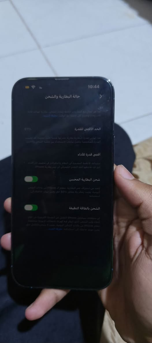 ايفون ١٣ برو ماكس • ٢٥٦ • بطارية ٨١%