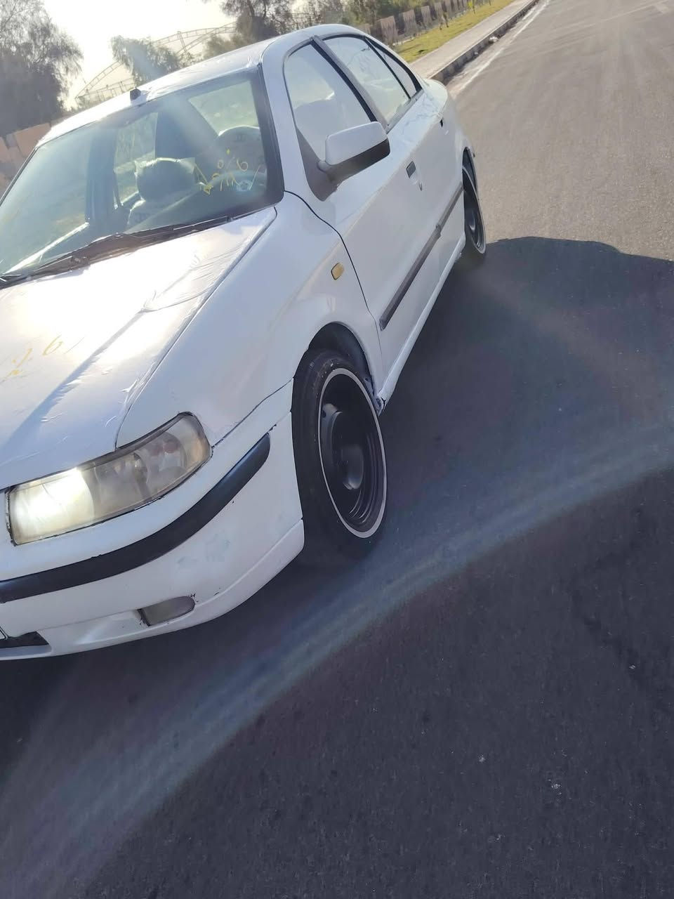 سلام عليكم للبيع سمند مديل 10سنويه 31تحويل مباشر مكينه وكير زينات  تاير حداديه جديده كهربائيات كله شغاله سياره جاهزه رقم دولي مكاني نجف مناذره السعر 24وبيه مجال حق لجيه ***********نتصل واتساب واني  خادم
