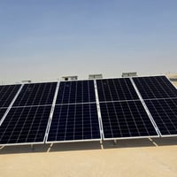 السعدية القرية البيضاء • لوح HI-MO X10 ٦٥٠W • بطارية ٨KWH