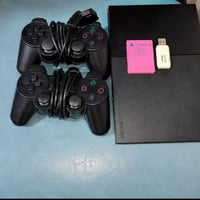 بلاي ستيشن2 سليم • جويستك اصلي • فلاش 16GB