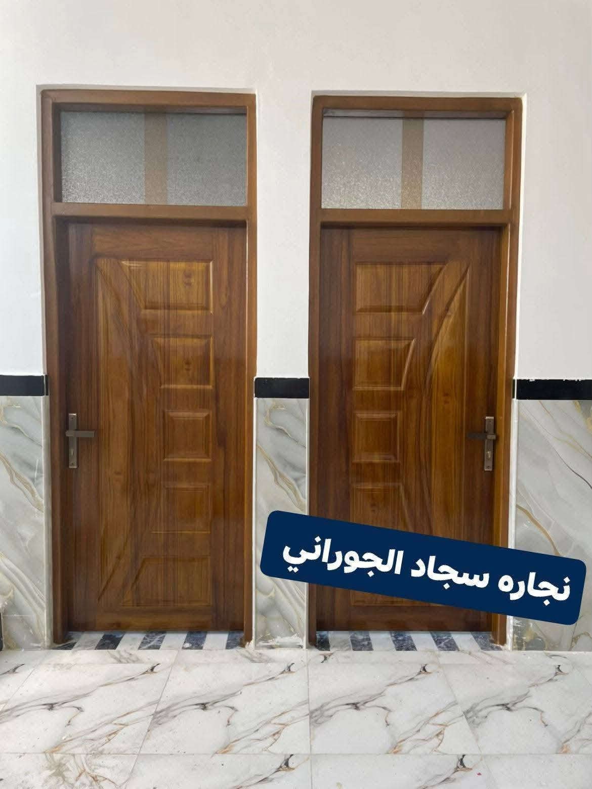 باب تفصال • خشب صاج • نجارة سجاد الجوراني