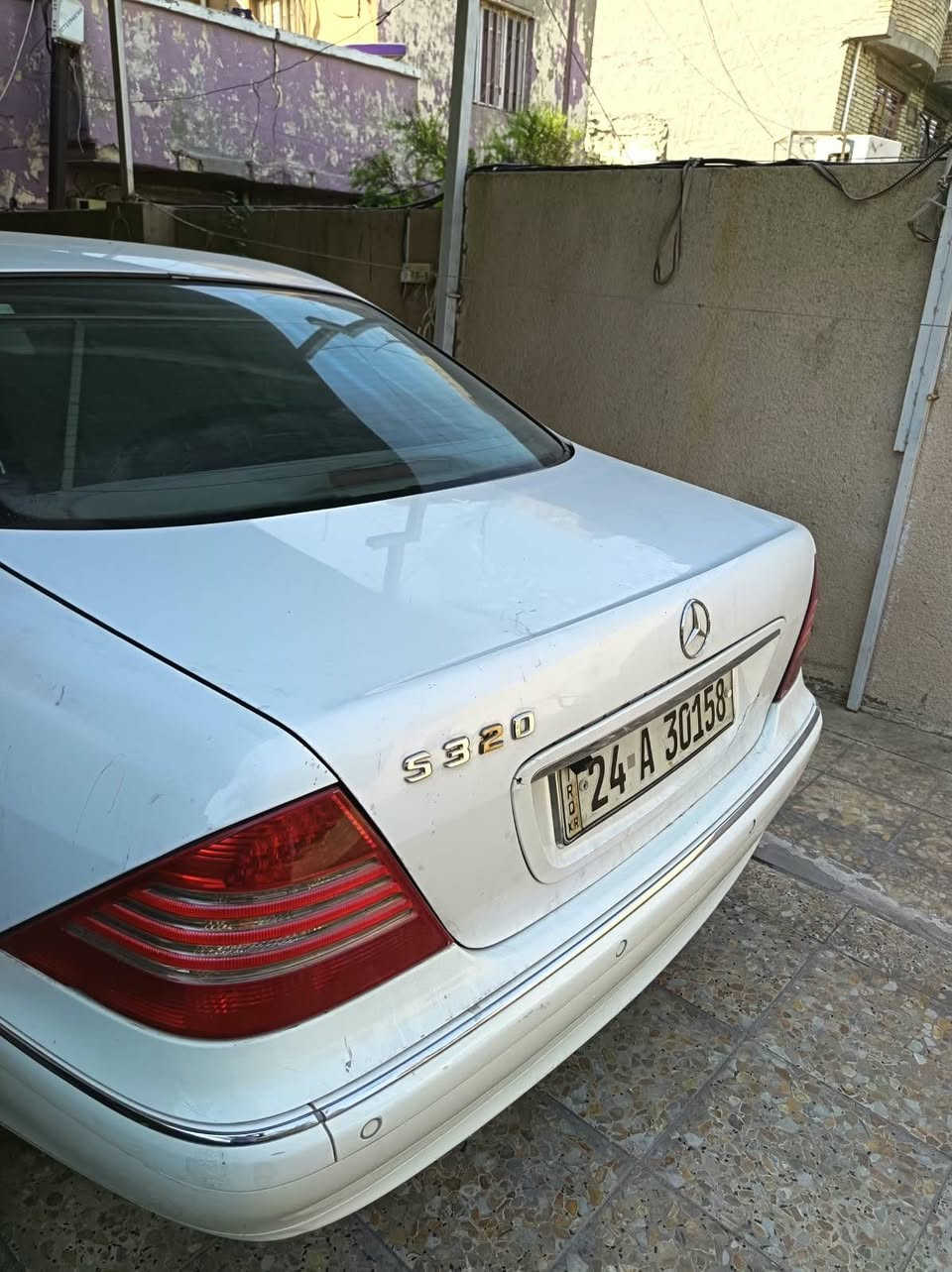 مرسيدس S320 • ٢٠٠١ • بدون صبغ