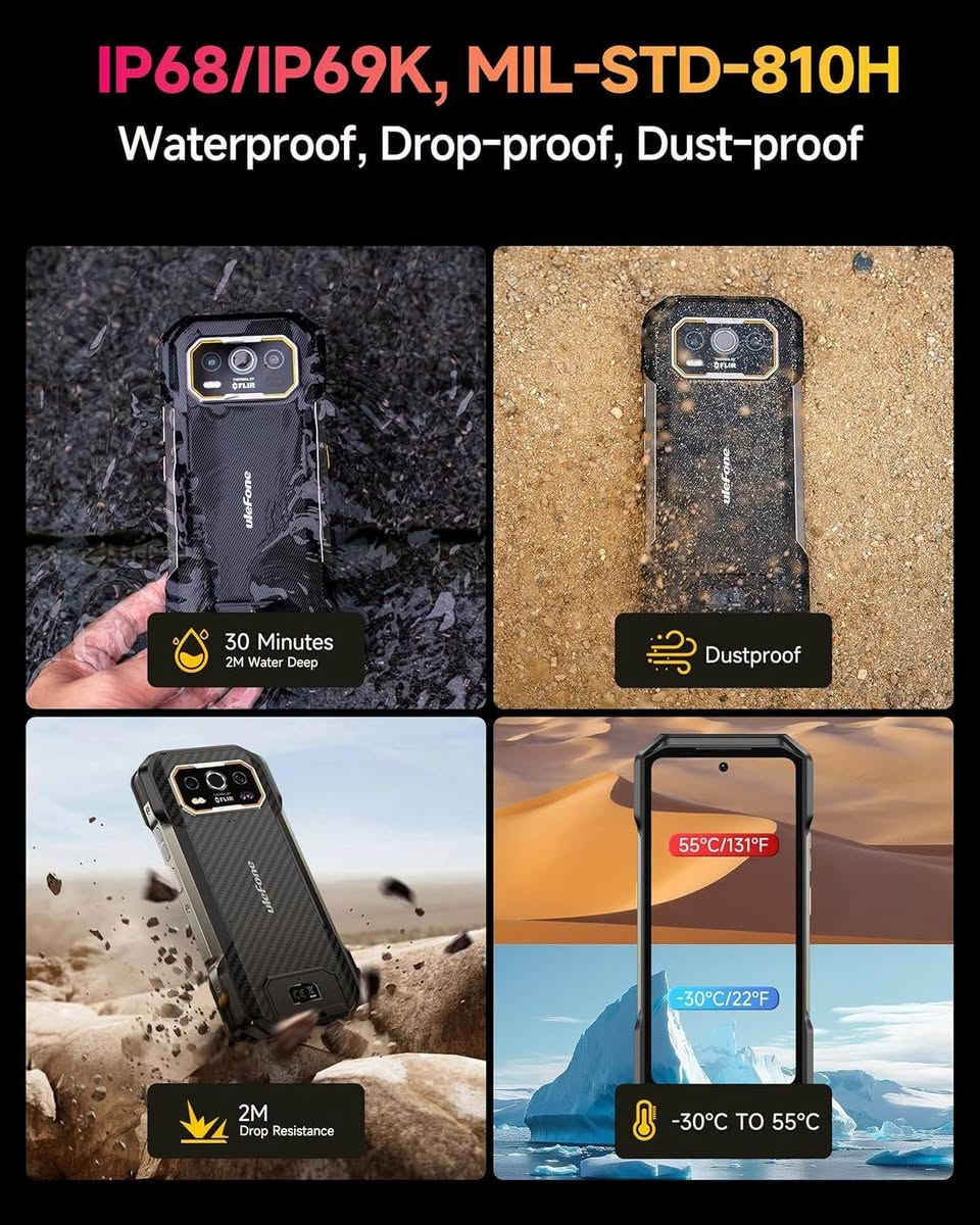 ARMOR 27T • رؤية حرارية • بطارية 10600mAh