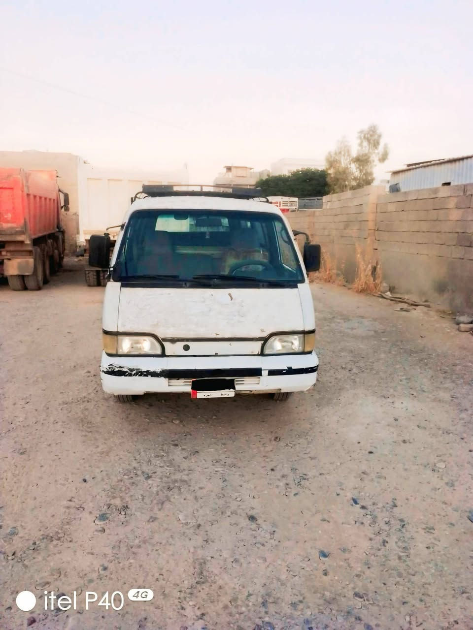 للبيع بيتا موديل 1994 
مشروع وطني 
بي حصة كاز
شرط تحويل
محرك بي بخار قليل
للاستفسار على هاي رقم:
اسيا: ***********

نص مكتوب في الصور:
- itel P40 4G