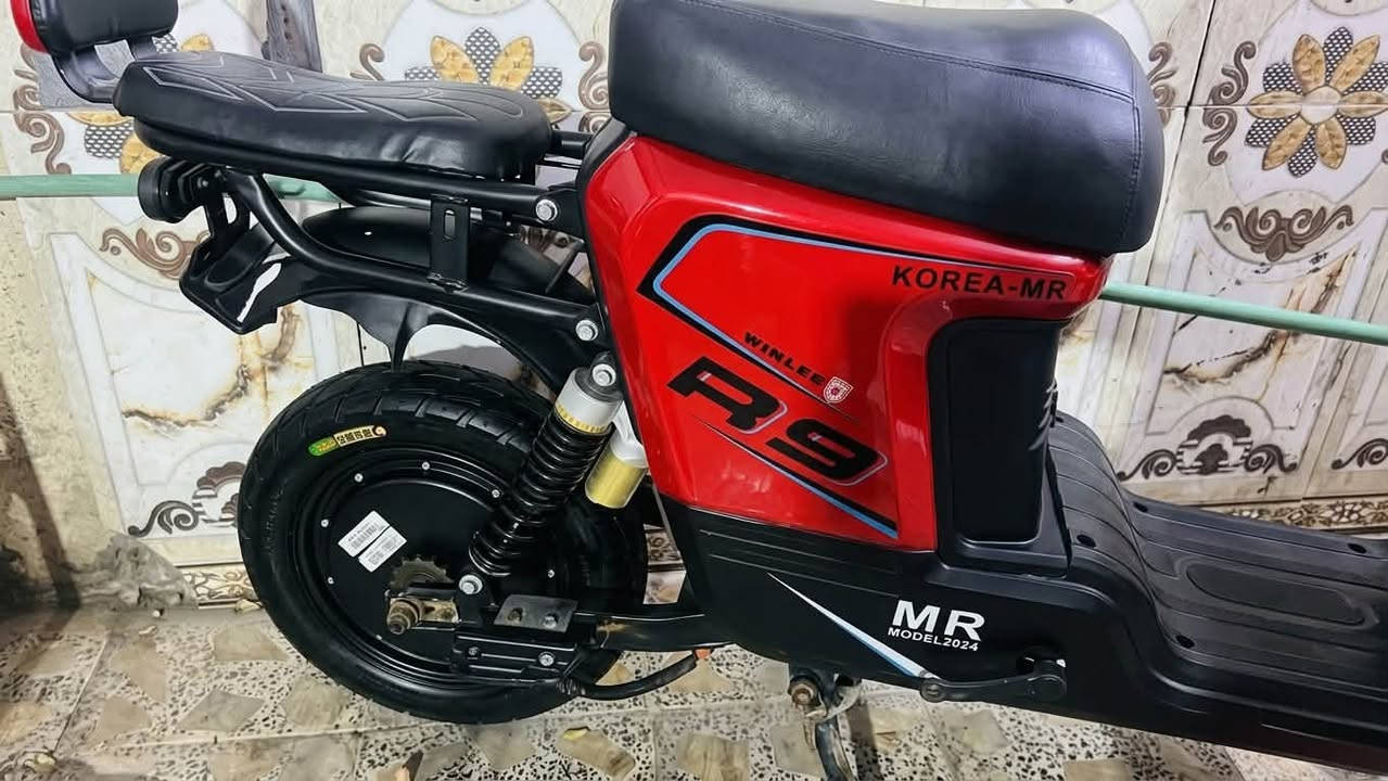 دراجه شحن R9  بطاريات جدد 2026السعر 325
***********
