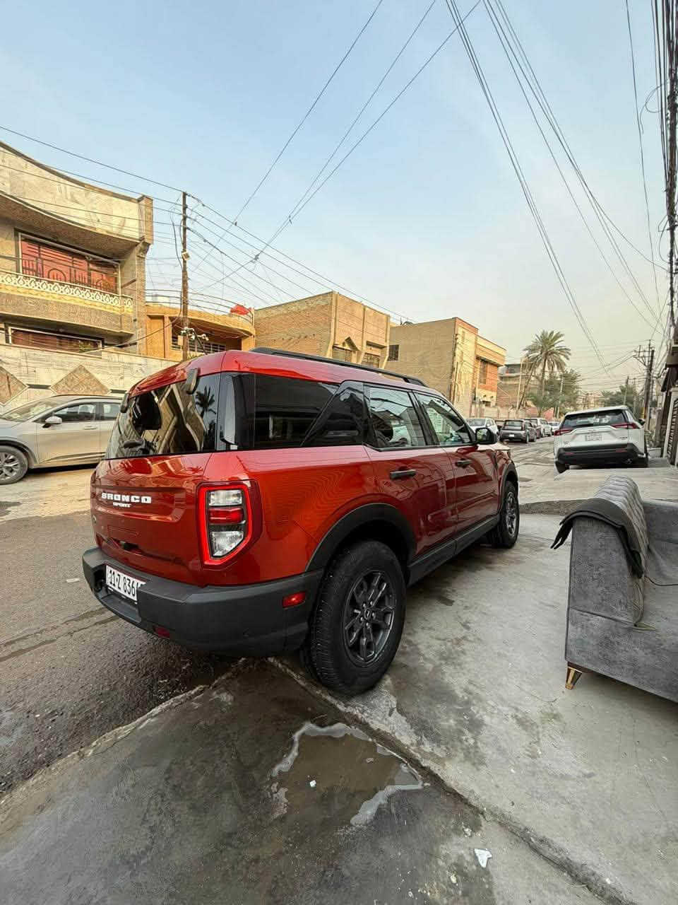 السلام عليكم
فورد برنكو ٢٠٢٤ 
رقم بغداد للبيع 
ماشيه ٢٥ الف 
٣ بستم تيربو 
السياره حلو بيها صبغ قطع اني ابيع احزام 
كير محرك كفاله عامه 
السعر المطلوب ١٤٠ وبيها مجال 
رقم *********** مكان بغداد
