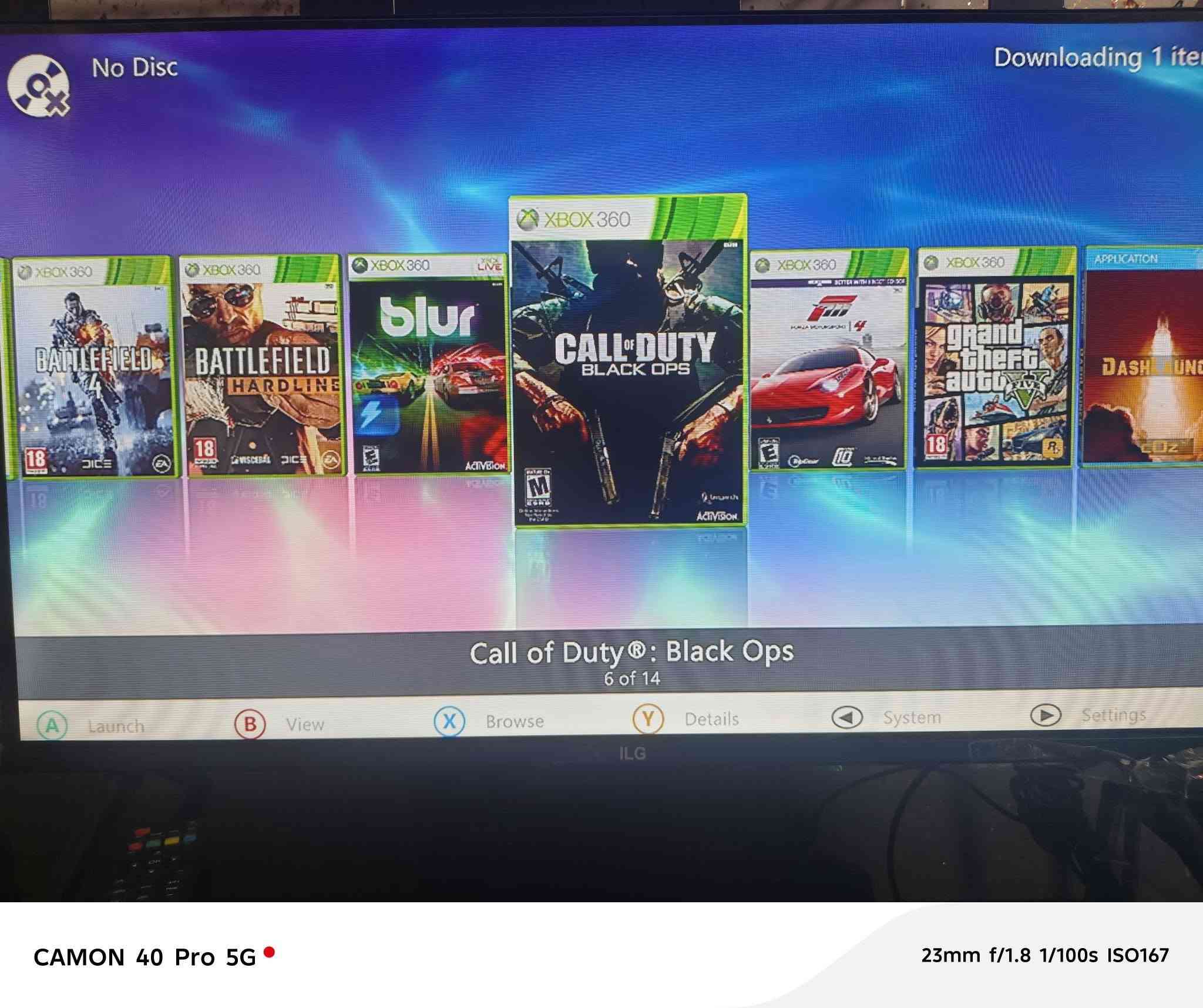 Xbox 360 هارت 120 مراوس مع بلي ثري
