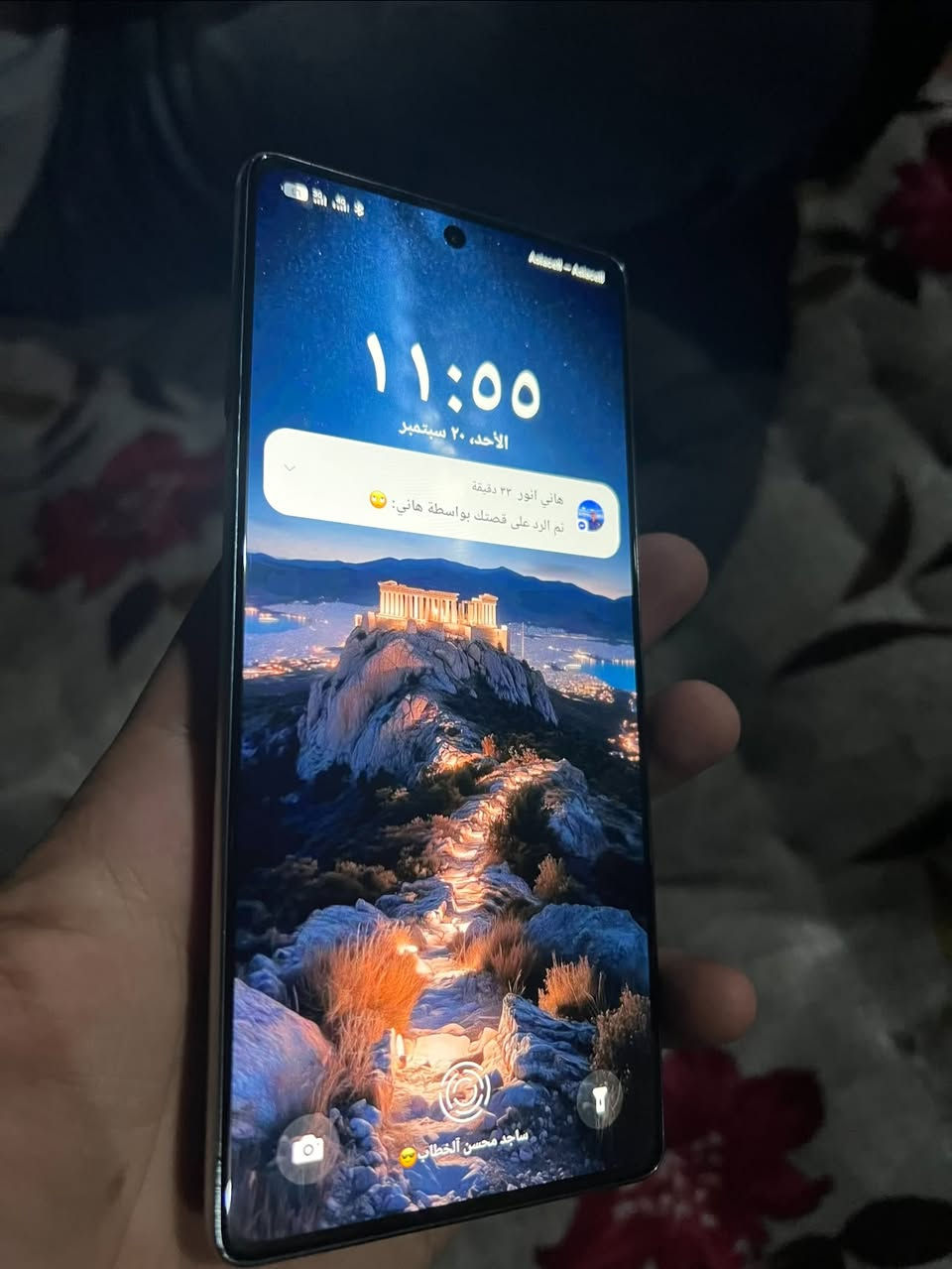 🔥 TECNO CAMON 40 🔥
📱 شاشة AMOLED 6.78” — 120Hz
🚀 Helio G100 Ultimate
💾 256GB + 8GB RAM
📸 كاميرا 50MP Sony OIS + 8MP
🤳 سيلفي 32MP
🔋 بطارية 5200mAh — شحن 45W
🔊 ستيريو Dolby Atmos
(💦 ضد المي )
الجهاز هوة والكارتون مالته شرط مامفتوح 
السعر.٢٣٩ .
للتواصل خاص او على الرقم 
واتساب***********

نص مكتوب في الصور:
- ١١:٥٥
- هاتفي
- HiOS
- 15.1.2
- تم العثور على إصدار جديد
- التحديث
- التخزين
- ١٤٥ غ.ب / ٢٥٦ غ.ب
- اسم الجهاز
- TECNO CAMON 40
- الطراز
- TECNO CM5
- وحدة المعالجة المركزية
- Helio G100 Ultimate
- RAM
- 8.00 GB+8.00 GB
- الكاميرا الخلفية
- 50M OIS+8M
- الكاميرا الأمامية
- 32M
- البطارية
- 5200mAh
- الشاشة
- 1080x2436
