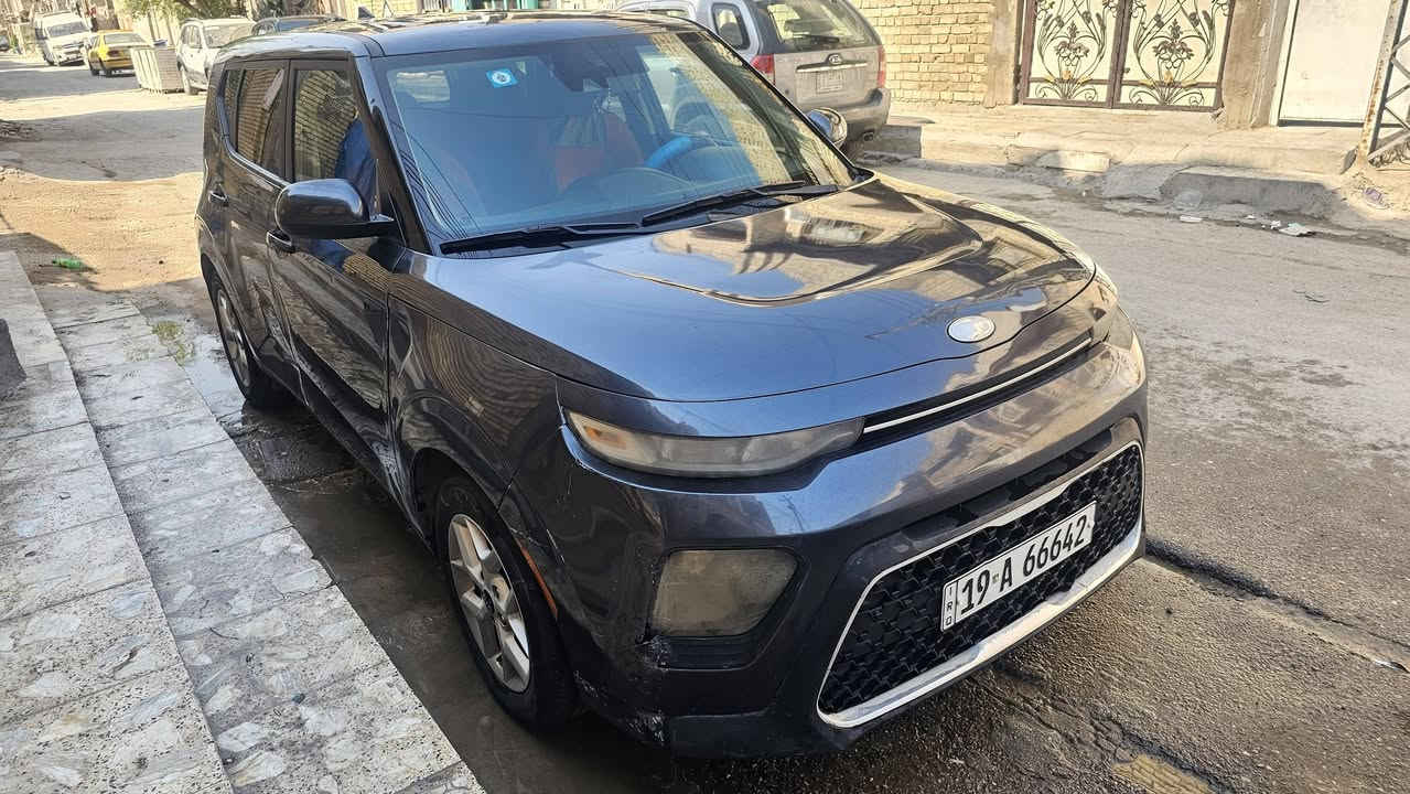كيا صول موديل 20 للبيع
رقم كربلاء انكليزي مشروع وطني باسمي  وارد امريكي حادثها بنيد وجاملغ الشواصي واللغود سليمه  محرك 200دوش المرغوب 
 نص فول فئه S حساسات رادارات  توقف ذاتي بالازدحامات لون كحلي مواصفات الصوول المعروفه سعرها 122$ وبيها مجال بسيط /بغداد الطالبيه /موبايل/***********/جاسم الحلاق/ ابو سجاد
