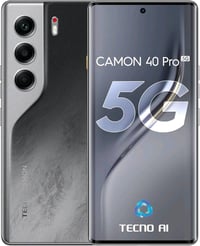 موبايل تكنو كامون 40 برو 5جي للبيع   الشاشة: من نوع AMOLED بحجم 6.78 إ...