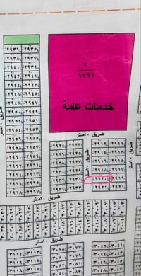 قطعه أرض، في السلاميات موقعه مميز قريب ع شارع 10 متر  مساحه 100 متر(٢٠...