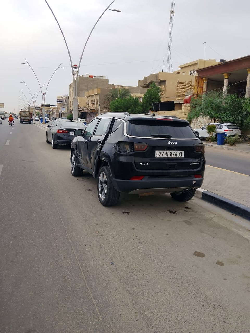 جيب كومباس • ٢٠١٨ • حادث