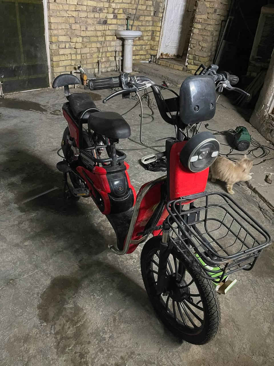 دراجه شحن • نضيفه • تحتاج بطاريات