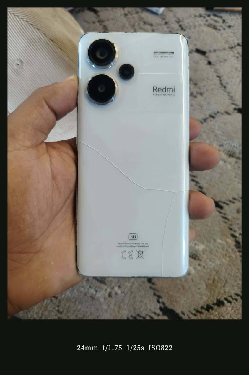 للبيع ادفع سعر عجبني ابيع ويرهم مراوس ذاكرة 512 
Redmi Note 13 Pro+ 5G
***********
