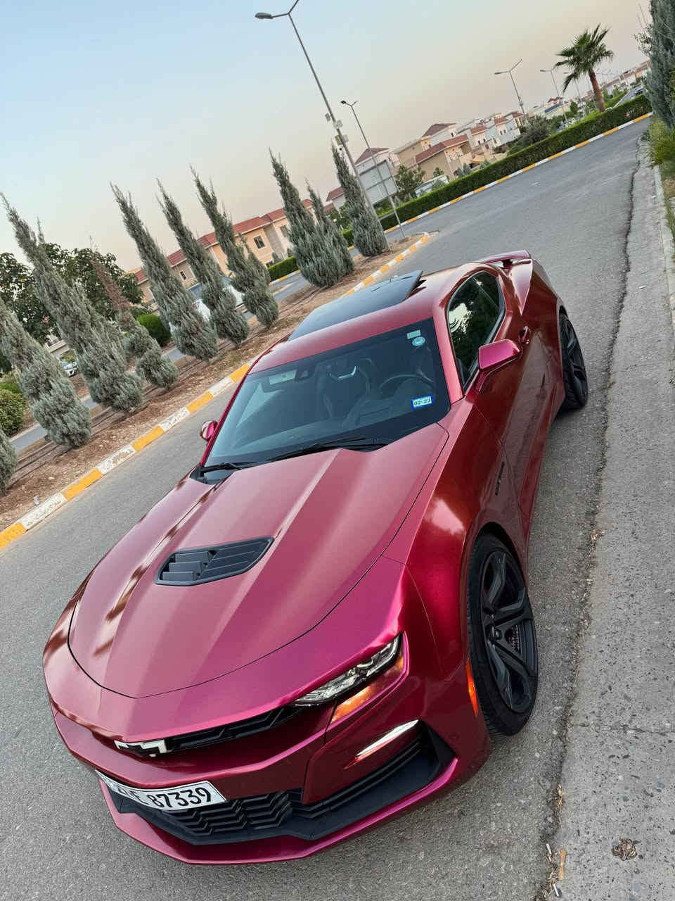 كمارو 2SS 1LE 
موديل/2022
ممشى السيارة 54000km
8سلندر/ مكينه 6200
مواصفات 
فول الفول shock and steel 
رادار امامي 
رادار خلفي 
تشغيل عن بعد 
فجوج بريميو 
داتة شو 
مراية وسطية كامرة live view  
كشنات ريكارو الكنتارا وجلد 
تبريد كشنات حار بارد 
فتحة سقف 
مثبت سرعه 
4انظمه قيادة 
10 نمر گير 
شفتات ستيرن
گير اوتوماتيك 
حادث السيارة چاملغ جهة السايق شبر صبغ
ايرباك فقط ستيرن 
مع اكزوز سستم اصلي واكزوز سستم مزود هدية 
 وايرباك راجع بلادي 
سيارة مناقصها اي شي صور الحادث على الواتس اب على الرقم 
***********
سيارة ستوك ما موجود اي اضافة برمجة 
عليها تغيلف PPF متغير الالوان سويدي ضمان ١٠ سنوات أربيل, العراق
