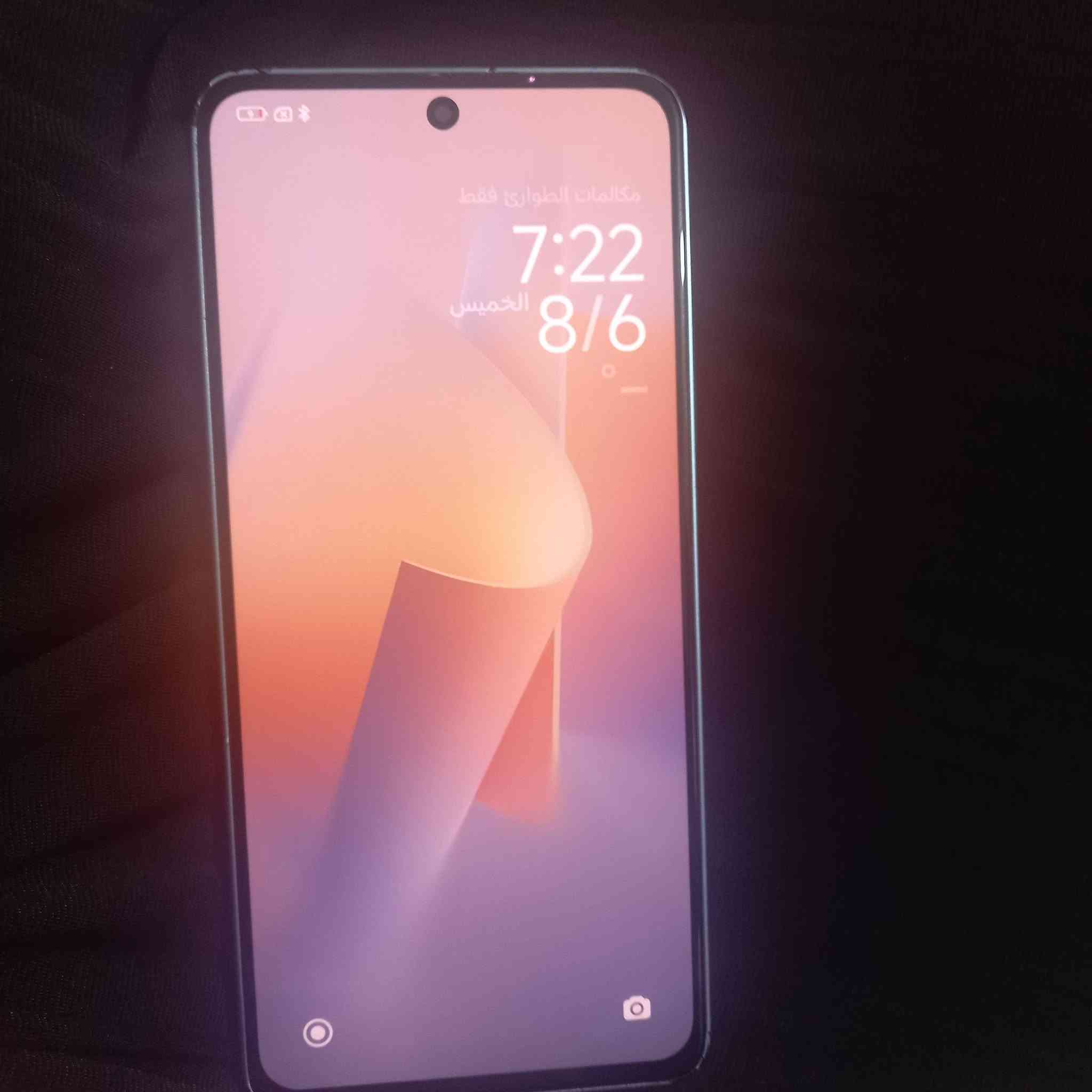 جهاز Redmi Note 13
ذاكره 256 
ملاحظه // يوجد خدش بسيط بالطرف بس مامأثر ع جهاز يشتغل ونظيف 
سعره200 بي مجال بسيط 
عنوان الغزاليه: ***********
واتساب :***********
