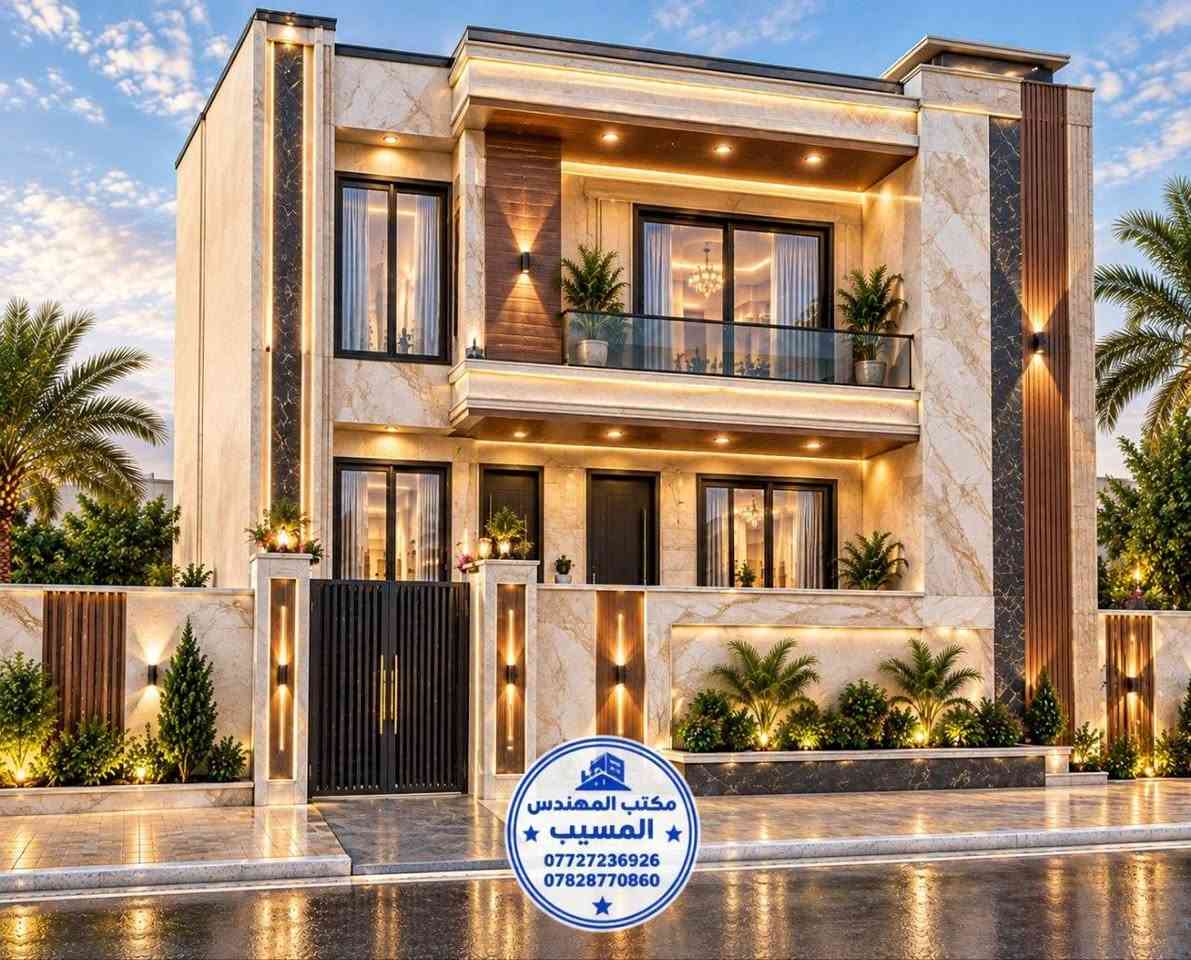 مكتب المهندس المسيب لرسم خرائط البناء بالاوتوكاد وتسقيطها على الأرض وتصميم الواجهات العصرية باحدث البرامج الهندسية 
المسيب شارع الكراج مقابل دائرة الضريبة أو الاتصالات 
***********
***********
اخر تصاميم الواجهات نتمنى أن ينال إعجابكم

نص مكتوب في الصور:
- مكتب المهندس المسيب *********** ***********