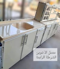 الشرطة الرابعة • كاونتر • سنك مرمر