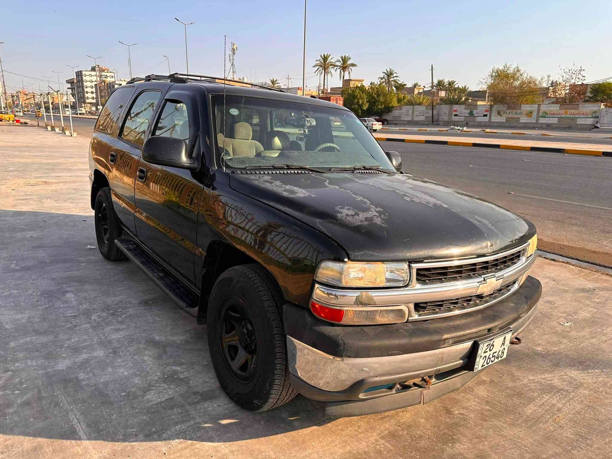 سلام عليكم للبيع تاهو موديل 2003 اصولي تحويل مباشر صبغ ٣قطع سيارة جديدة وجاهزة وارد خليجي ماشية ١٨٣ الف منضومة غاز كير مكينة صدر تخم تاير كلة جديد تبريد ثلج مكاني بغداد سعر ١١٠ ورقة 
***********

