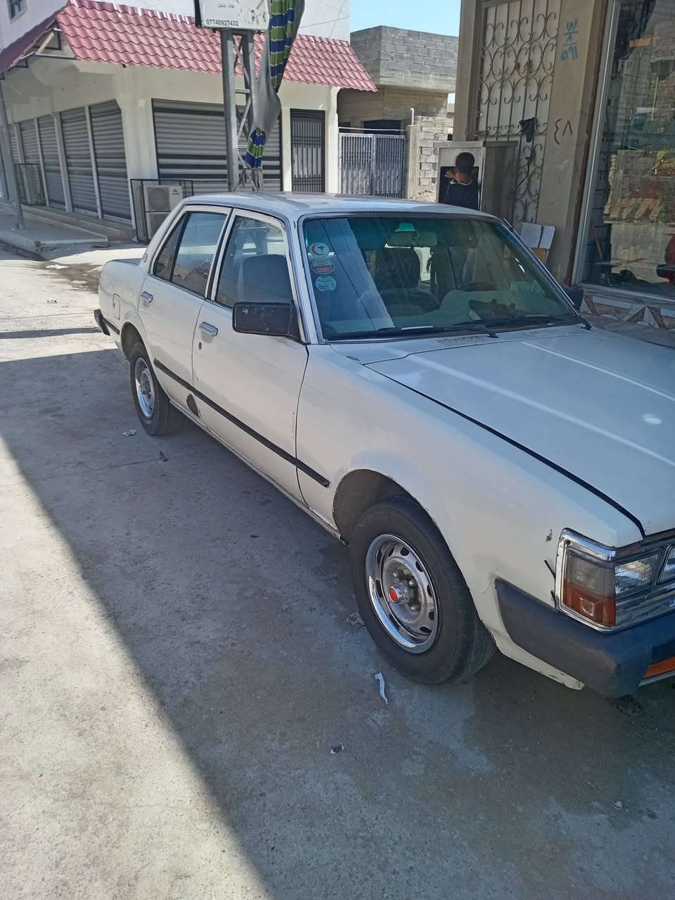 السلام عليكم
كرونه 81 رقم نينوئ انكليزي سنويه 31 تحويل مباشر كهربائيات كلها شغاله
تدفئه
تبريد
طخم تايرات
مكينه كير شرط السعر 29 مكان موصل رجم حديد رقم الجوال ***********
