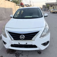 نيسان سني هندي للبيع   موديل 2021 لون ابيض  سيارة بيها طخات    رقم ارب...