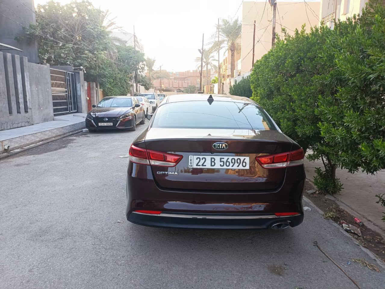 كيا اوبتما ٢٠١٧ امريكي حادثها موضح بالصور بأسمي رقم شمالي جديد تحويل او وكالة مواصفات عادية مكانها بعقوبة السعر ١١٠ وبيها مجال للتواصل *********** بعقوبة, ديالى
