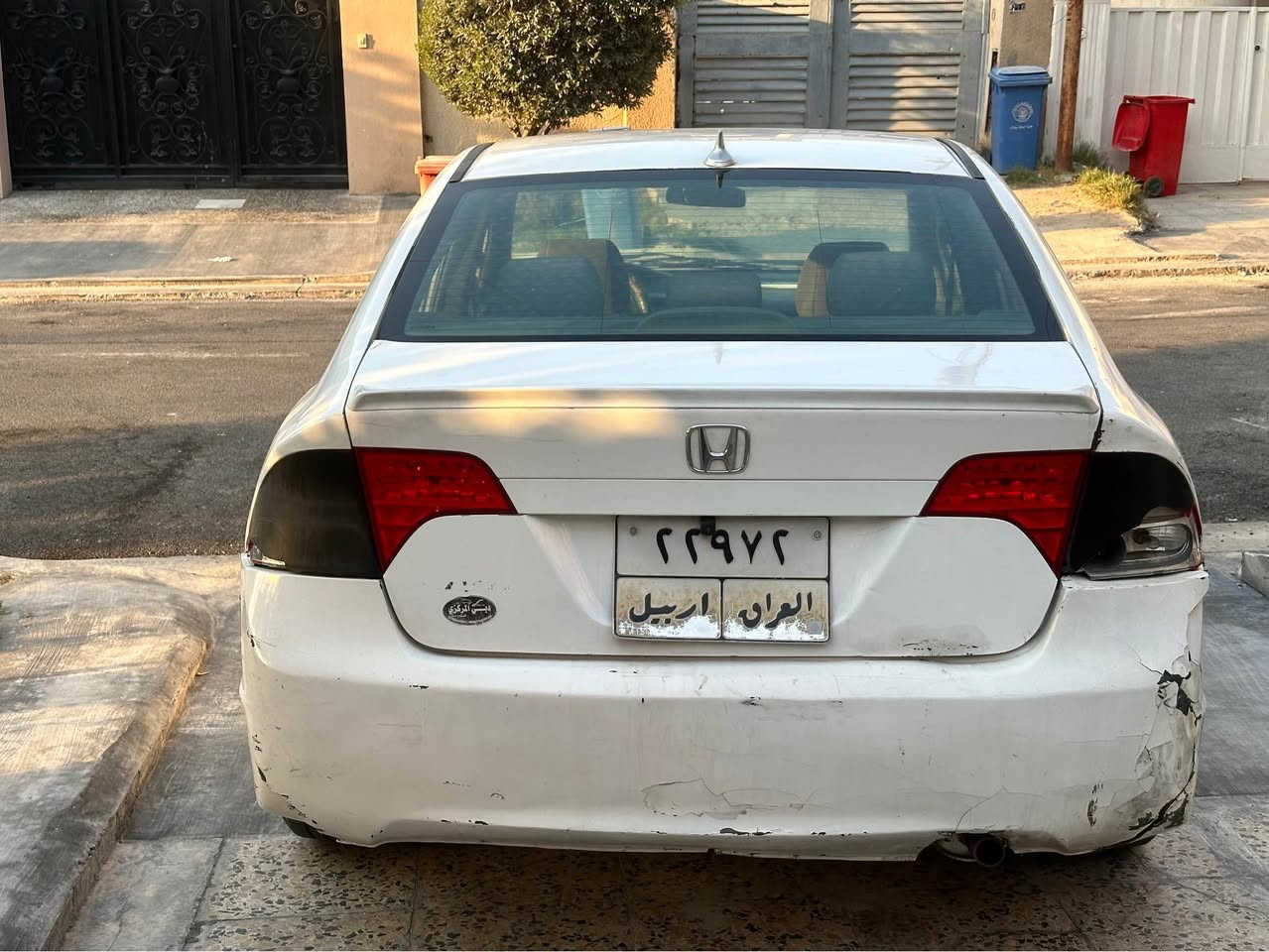 السلام عليكم للبيع سياره هوندا سفيك 2008 سياره بلاديه بدون صبغ فقط جاملغ خلفي تبريد محرك كير كله جاهز تخم تاير سياره رقم اربيل باسمي وكاله عامه تريد تحويل تريد وكاله نقصها بس دعاميات ثنين وصدره 60 ‎%‎ غيره السياره جاهزه وناعمه كلش وتبريدها ثلج سعرها 65 وبيها مجال بسيط مكان السياره بغداد حي الخضراء واي استفسار الاتصال على هذا الرقم وبي وات ساب الماسنجر مغلق *********** بغداد, العراق
