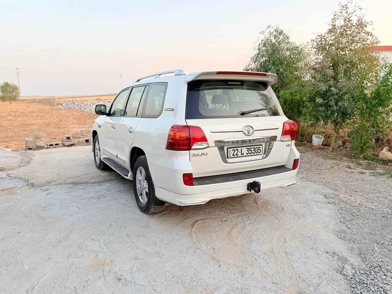 توێتالاندکروز مودیل 2010
فول مواسفات GXR 
بێ سبوغ یەک پەنجە pdr
گێرومکینە نەکرایتەوە 
بێ عیبن228هەزار روشتوە 
تایەو پاتری تازەیە نوێیە
یەک دینار مەسروفی نیە 
سیستەم غازی ئیتالی بەسترایە
سەنەوی رەقەم هەزەی نوێیە
بەناوی خومە تحویل بەشەرت
سعری 285وەرەقە مجال 
ژم *********** أربيل, العراق
