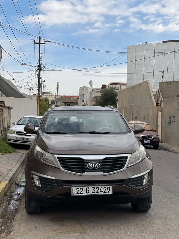 كيا سبورتاج موديل ٢٠١٤ 
رقم اربيل سنوية جديد كوبون بنزين موجود 
سيارة بدون صبغ 
رقم الموبايل ***********
