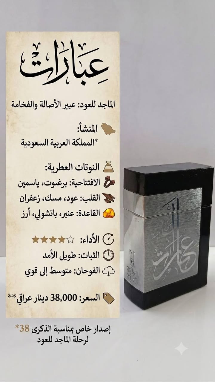وجبة جديدة من مجموعة عطور براندات عالمية وفرتها مستخدمة اصلية % مثل كل مرة بضمانتي وتصوير حقيقي للقطع  مع ذكر كافة التفاصيل للعطور 
للحجز ماسنجر ارسال رقم وعنوان وصورة العطر 
او للحجز واتساب ***********
