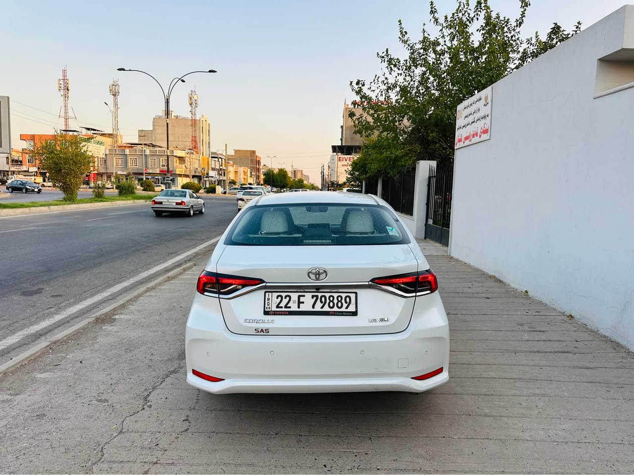 كرولا 2022 خليجي شريكه سردار شبر صبغ باب تبديل شريكه مكان Pdr سياره جاهز باسمي 
***********
*********** أربيل, العراق
