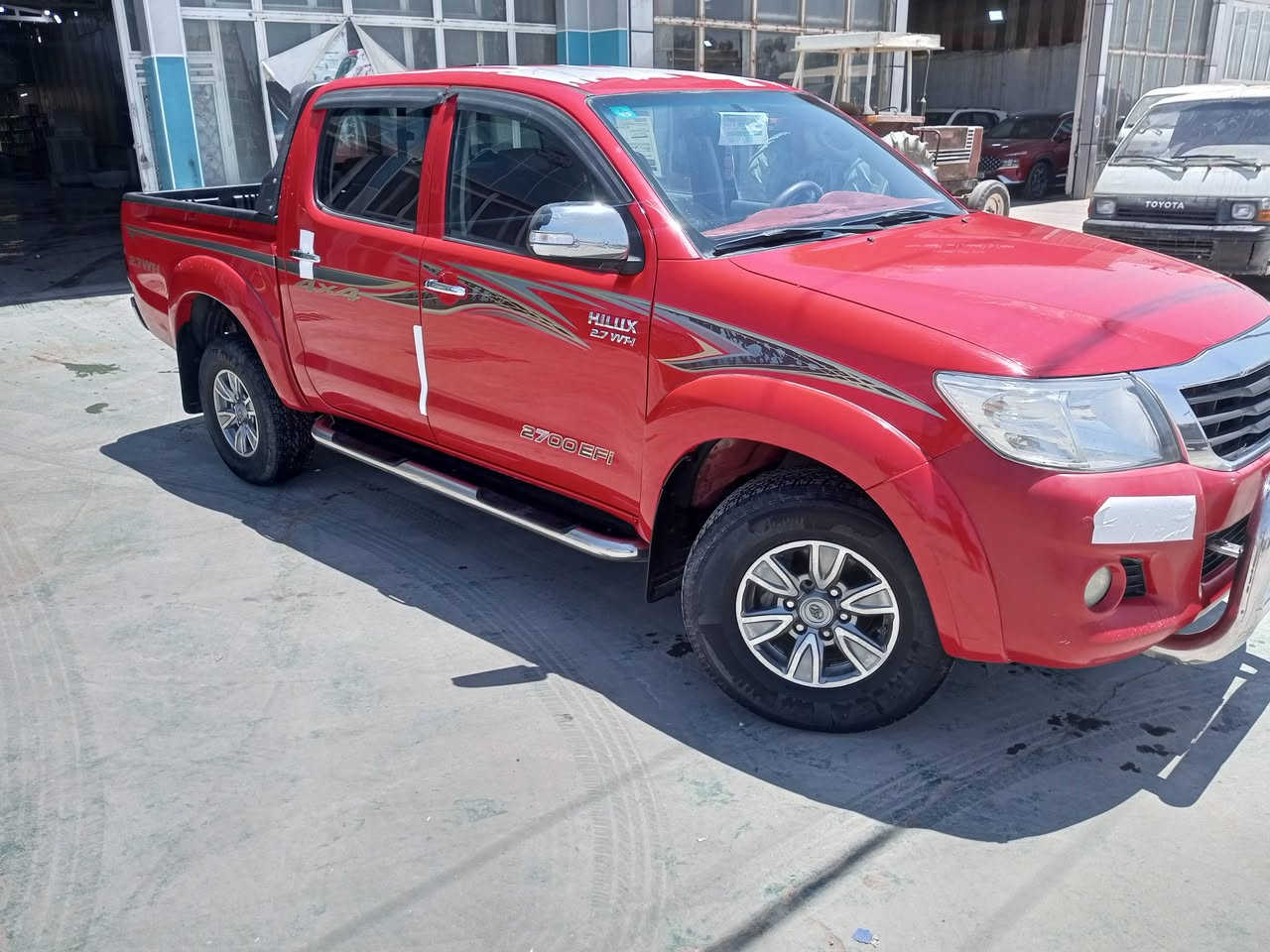 سلام عليكم 
البيع بيكم فورويل4x4
مديل15 سياره جاهزه 
رقم نكليزي بسمي واسط
محرك كير اوتوماتيك تبريد🥶
تخم تاير 
مكان بغداد   
***********
