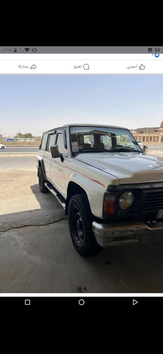 سلام عليكم من رخصة الادمن سياره باترول نيسان موديل ٩١ مكينه وكير واكسن وتبريد شغال سنويه جديده لحد ٣٠ تحويل ثاني يوم السعر ٦٥ وبيه مجال رقم التليفون   
***********
