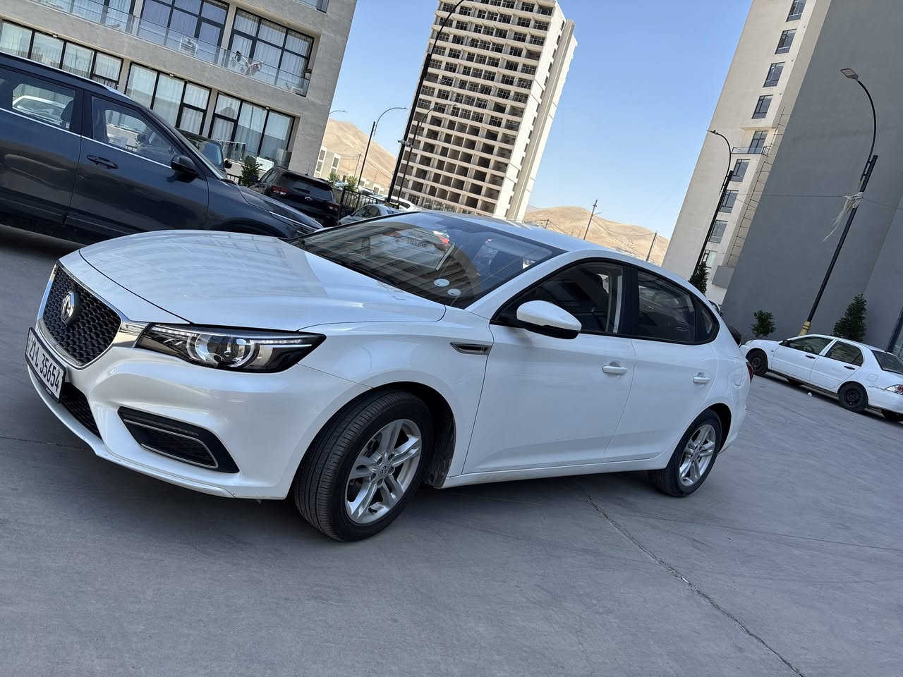 السلام عليكم
MG 6 للبيع
موديل ٢٠٢٢
ضمان ٣ سنوات وشوية باقي بيها وكل صياناتها بالشركة وممفتوح بيها ولا برغي
بدون صبغ وبدون بارد وتعديل
ماشية ٣٢ الف ايد وحدة
كاملة مواصفات ما عدى السلايد والجلد
سنوية لل ٢٠٢٩ نافذة باسمي 
تايراتها نضيفها وكلشي بيها جديد وممتاز بدون اي مشكلة 
مكانها السليمانية
***********
